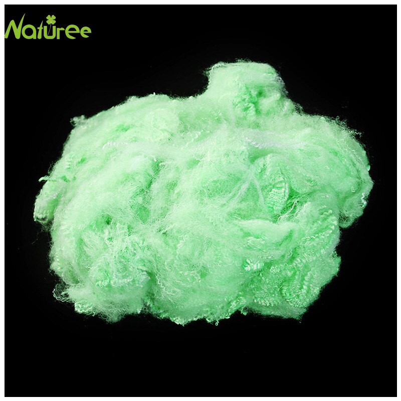 100g włókno poliestrowe plus krzemu 2.5D * 64mm poliester bloku bawełny dla włókniny ale z materiału materiał zabawki tkaniny