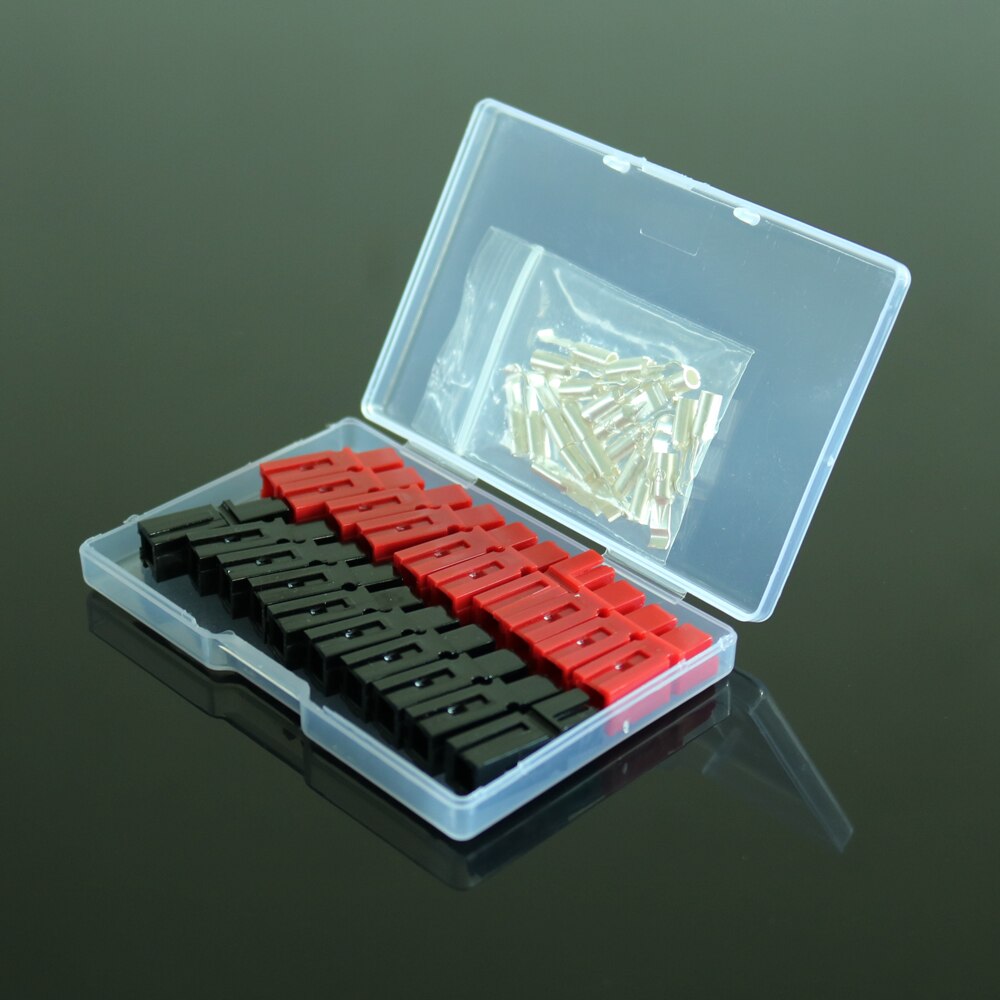 10 Paren/doos PP30 30A Power Connector Plug Rood Zwart Power & 20Pcs Contacten Voor Solar Caravan Boot