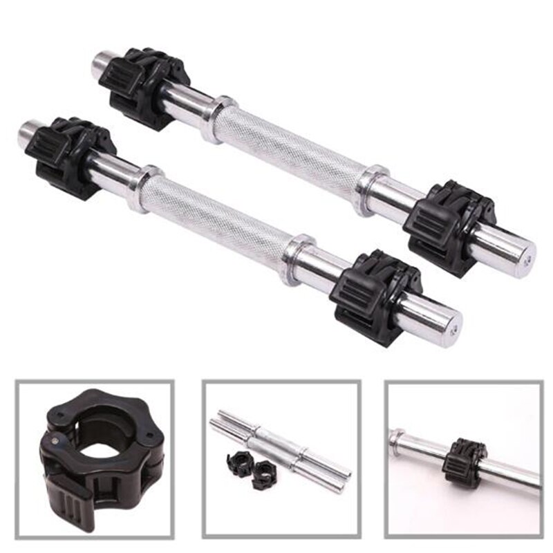 25MM Dumbbells Barbell Clamps Collars Lock Fitness Standard Weightlifting Gym Plastic Buckle 1 PC Only Buckle