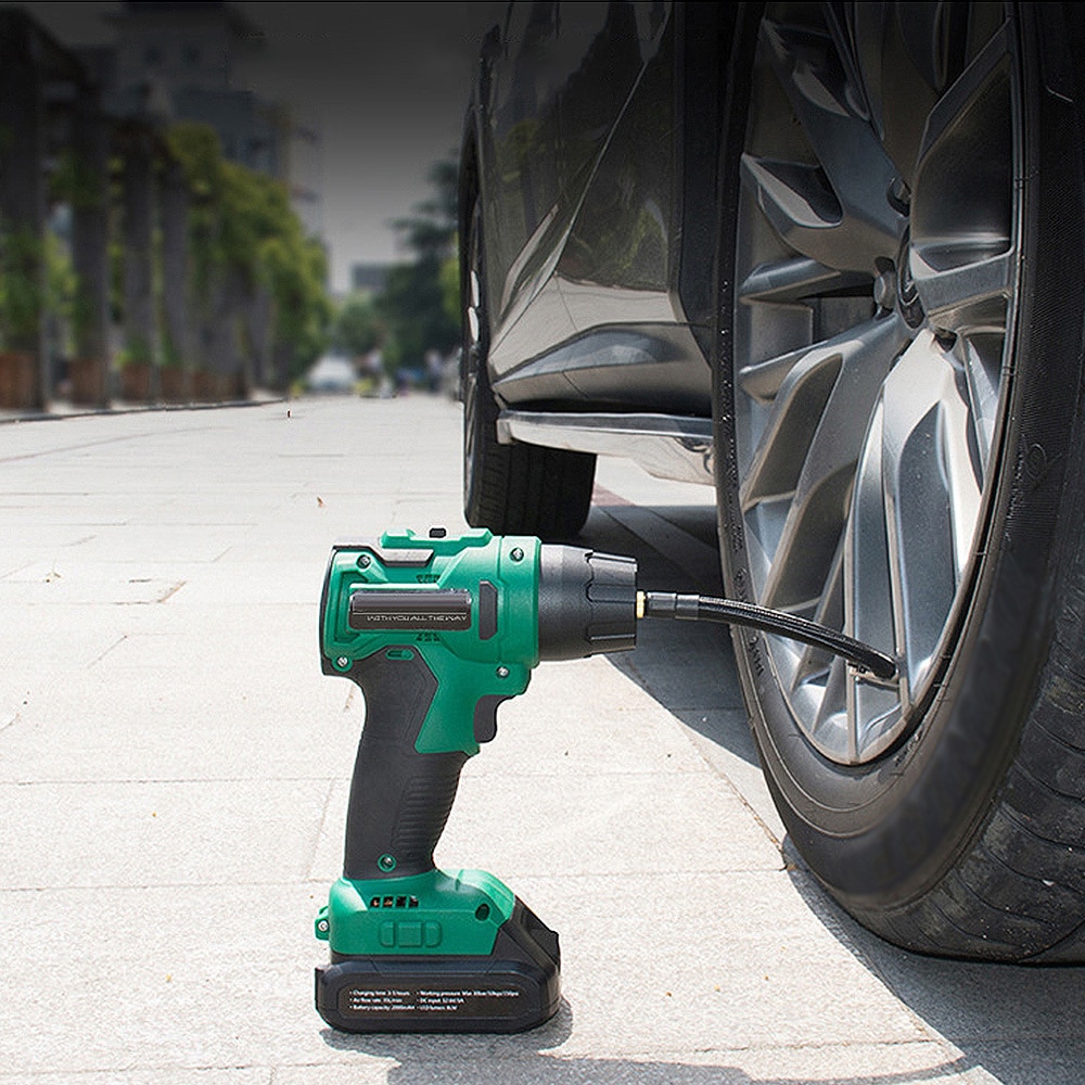 Digital Led Smart Car Air Compressor Pump Portable Handheld Car Tire Inflator Electric Air Pump 150 Repair Tool Accessories