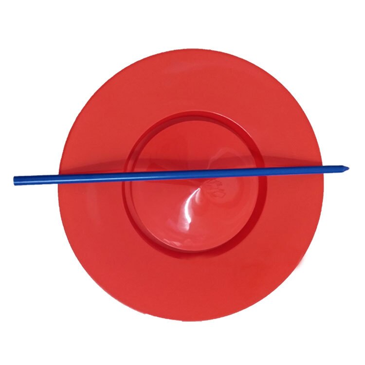 6 Sets Plastic Spinning Plaat Jongleren Props Prestaties Gereedschap Kids Kinderen Oefenen Balans Vaardigheden Speelgoed Home Outdoor Tuin