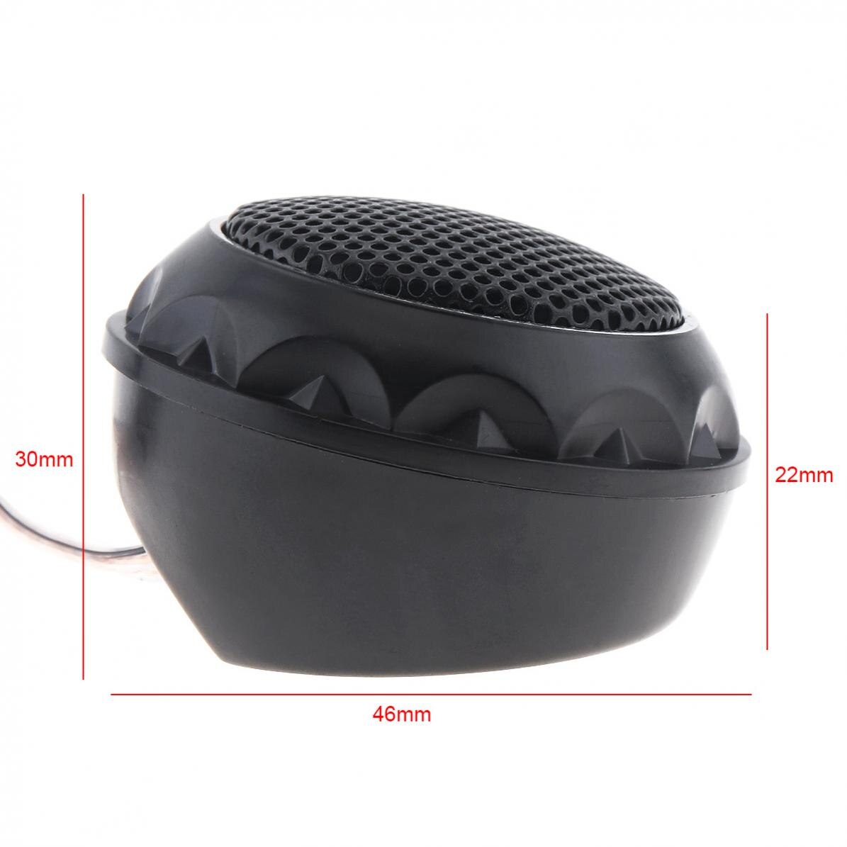 2pcs 140W T280 Car Horn Dome Tweeter Audio Loudspeaker Car Stereo Treble Speaker for Cars