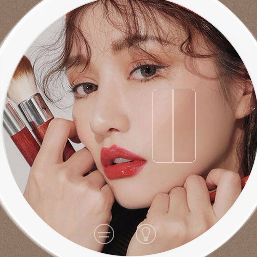 Maquillaje inteligente espejo luz Led con luz de relleno recargable maquillaje Luz Decoración