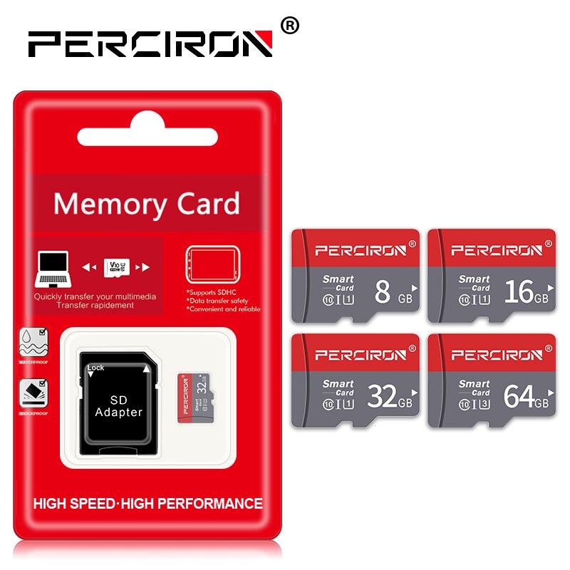 Hoge snelheid micro sd kaart 8gb 16gb 32gb klasse 10 geheugenkaart 64gb tarjeta micro sd 64gb mini flash tf kaart met adapter