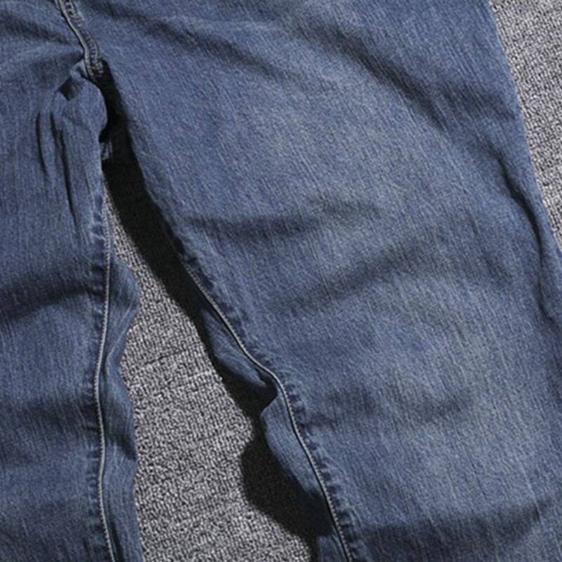 men spring summer jeans plus size 7XL 8XL 9XL 10XL 11XL 12XL 13XL 14XL man big size loose denim pants elasticity oversize jeans
