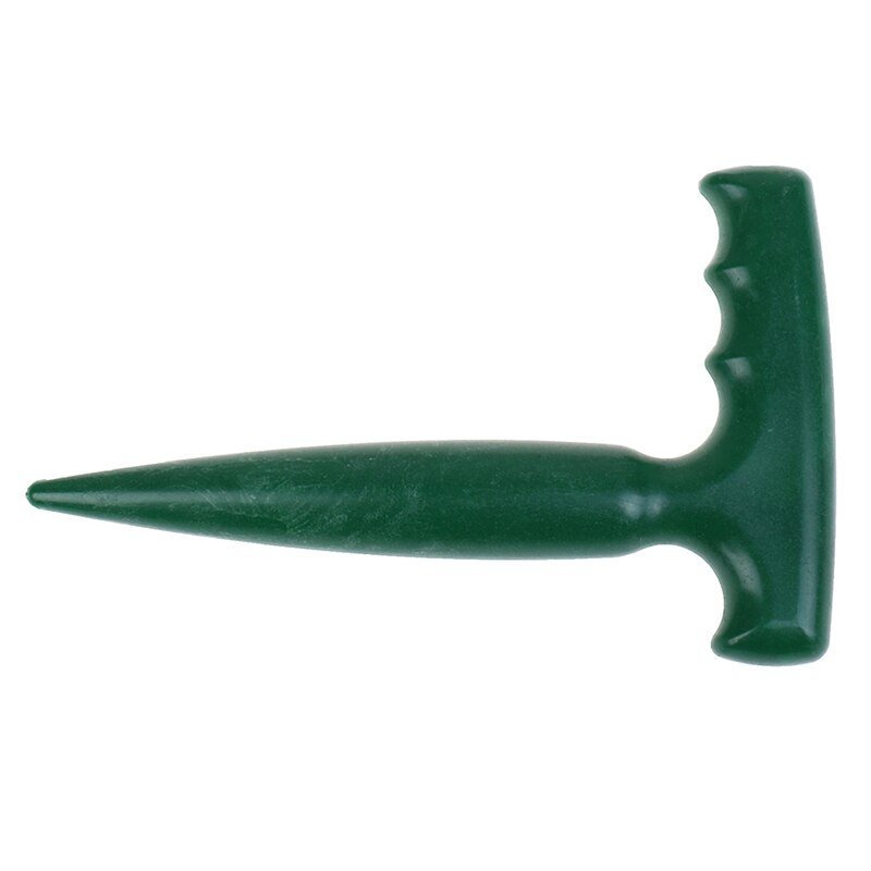 1PCS Garden Bulb Planting Tools Garden Bonsai Flower Planting Seedling Widger Grip Tools Plastic Green Dibber Digging Hole Tool