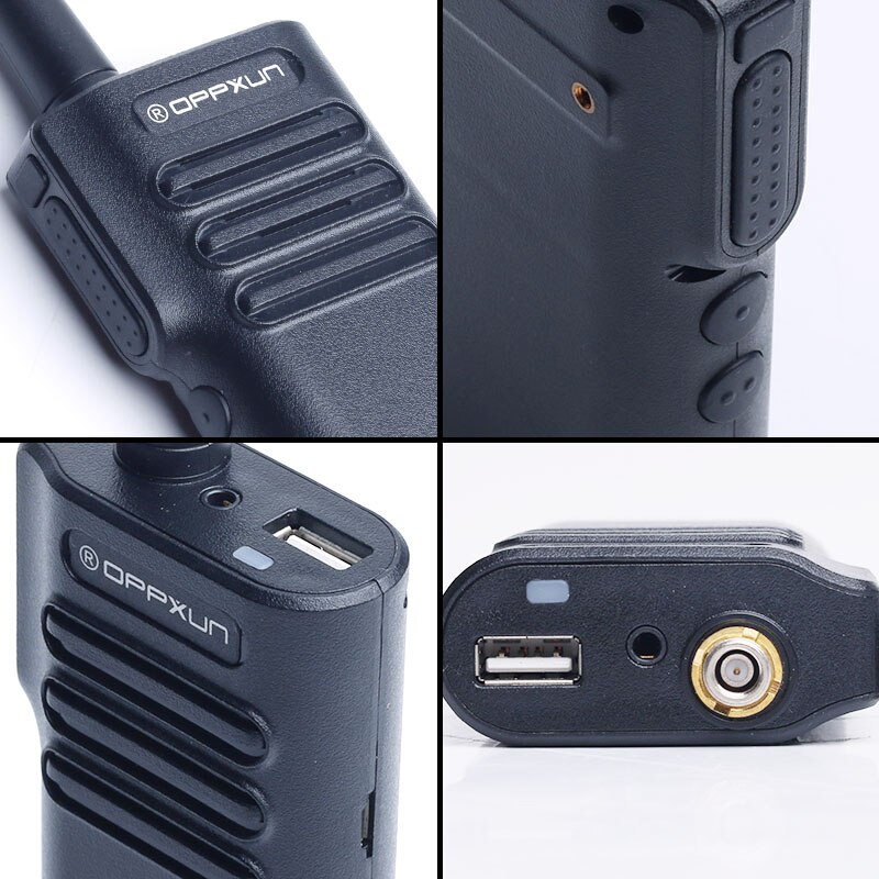 OPX-M12-walkie-talkie OPXM12, batería externa de doble uso, Radio Ham de 2 vías, Cargador USB de carga rápida para exteriores, para emergencias de teléfono