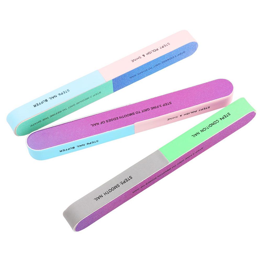 Six-Sided Nail Polishing File Printing Nail Sanding Tool Buffer