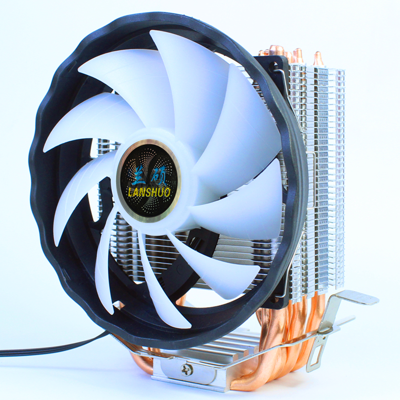ONLY One Cooling Fan for CPU Cooler 9CM to 12CM RGB LED Quiet 4PIN PWM
