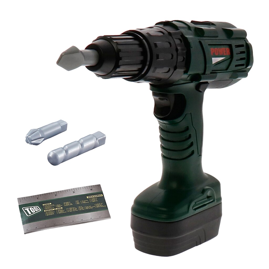 Elektrische Bohrer Junge Wartung Spielzeug Simulation Requisiten vorgeben Spielen Hausarbeit