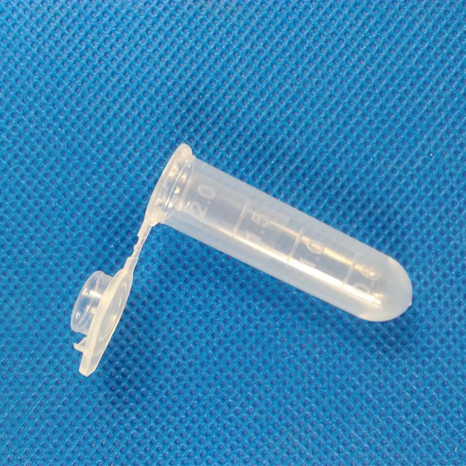 2ml/100vents Plastic Centrifuge Tube box+100 pcs 2ml Centrifuge Tubes sample tubes with Snap cap plastic test tubes