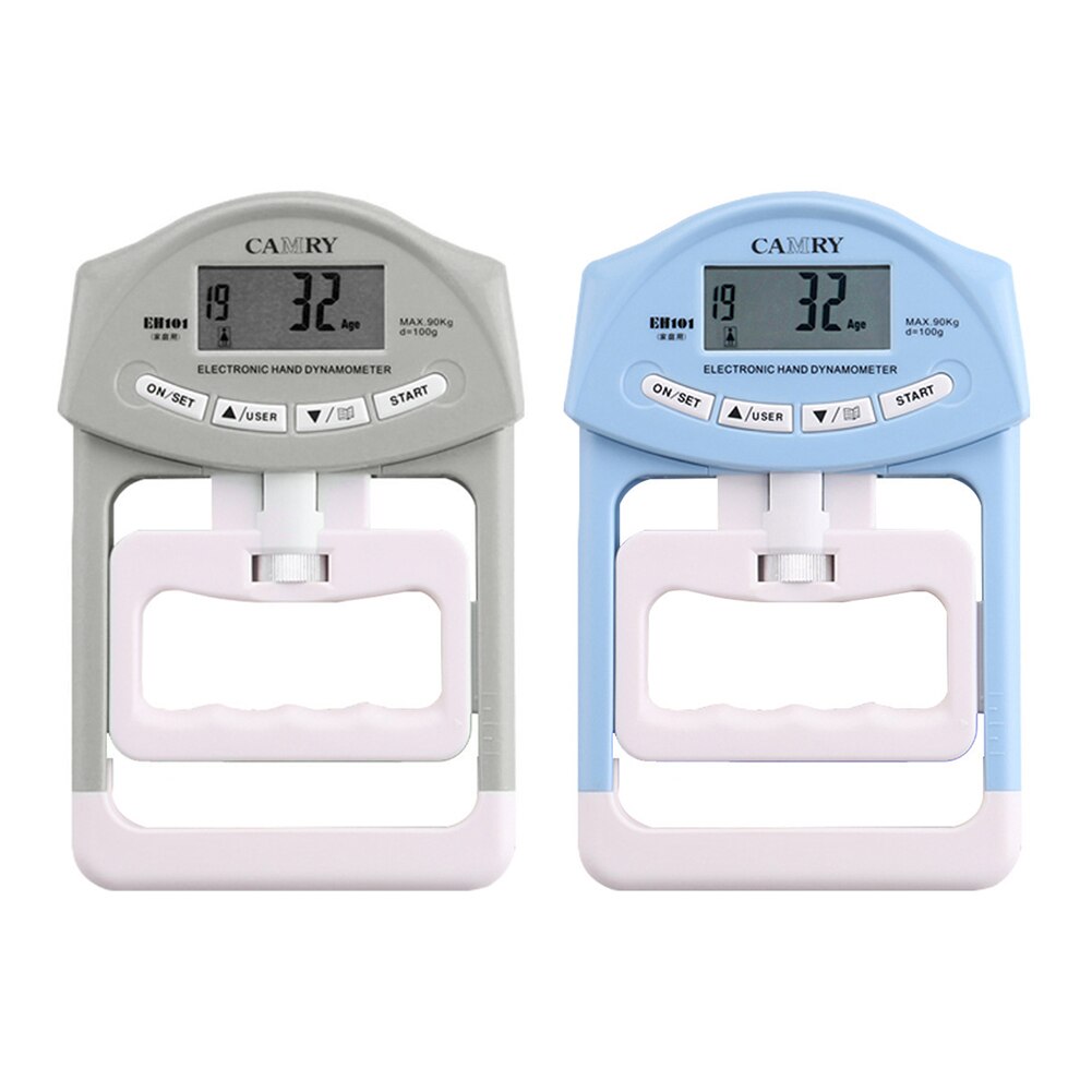 90kg/198Ib Digital LCD Dynamometer Hand Grip Power Fitness Measurement Strength Training Muscle Body Building