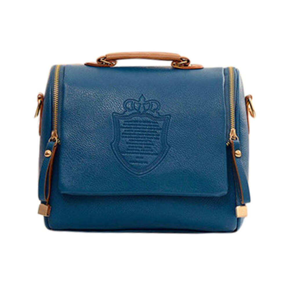 Frauen Taschen Zipper Seite Umhängetaschen für Frauen Messenger Frauen Tasche Handtasche Münze Taschen Messenger Bolso sac ein haupt #5 $: Blau