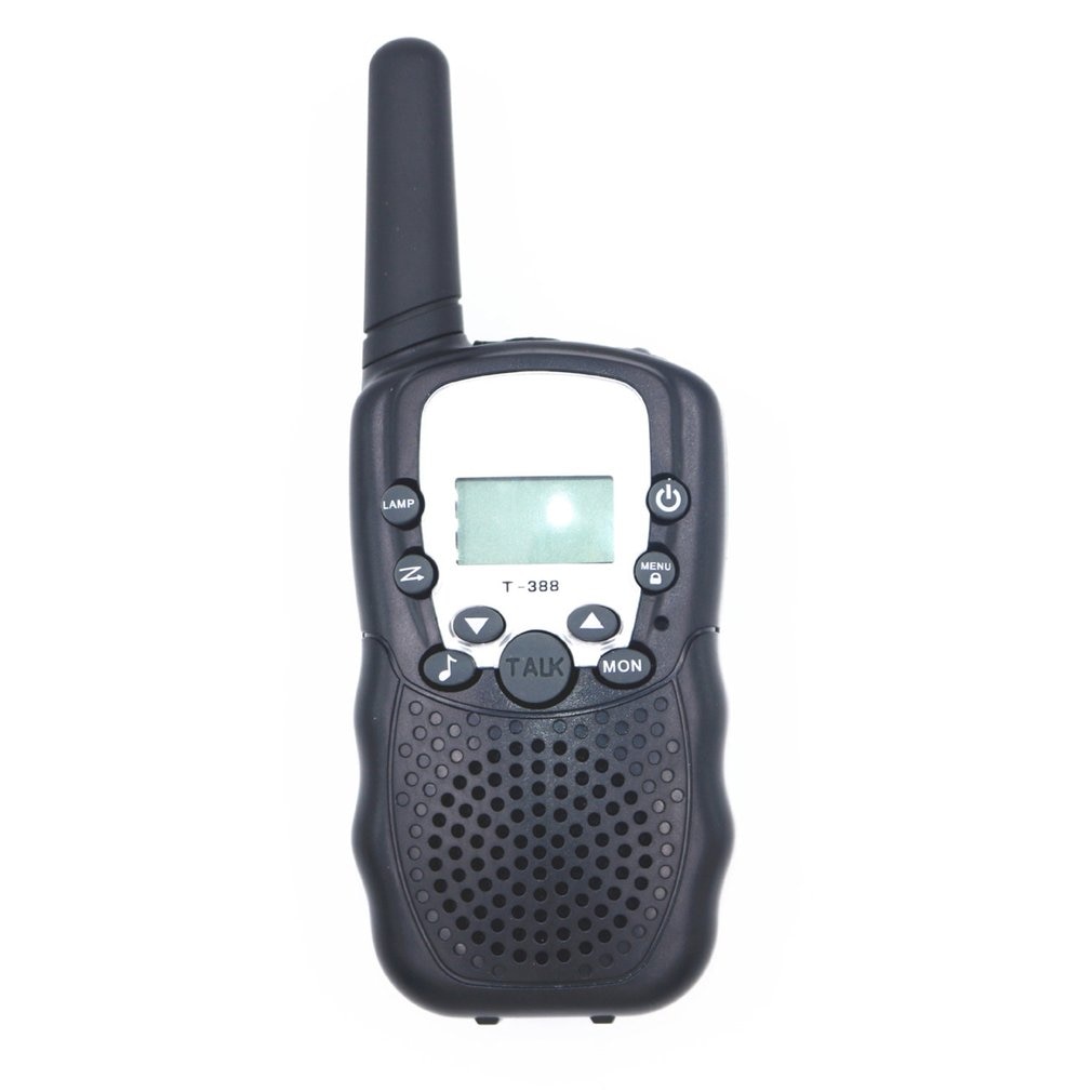 T388 UHF Two Way Radio Portable Handheld Children's Walkie Talkie with Built-in Led Torch Mini Toy for Kids Boy Girls: Default Title