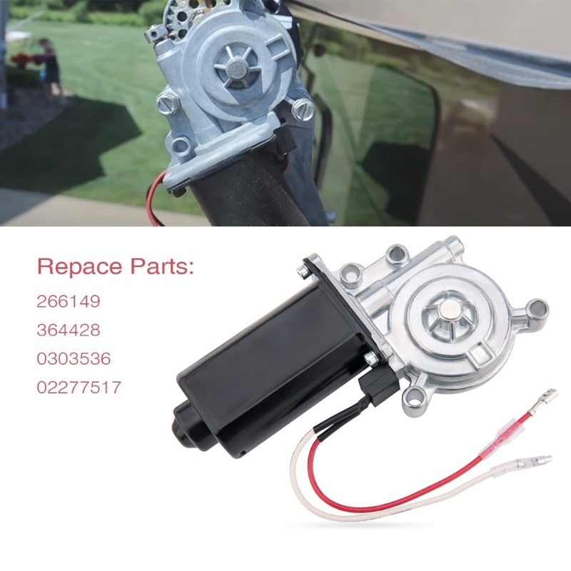 Markisenmotor aus Metall, 12 Markisenmotor 266149, Ersatz für Lebensdauer für Anhänger