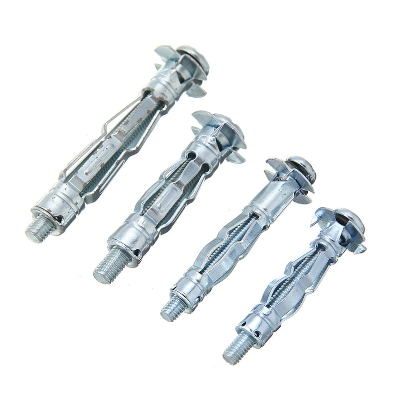 Hollow Wall Anchor Metal Setting With M4 M5 Mixed Screw Set Cavity Plasterboard Fixing Car Body Repair Tool