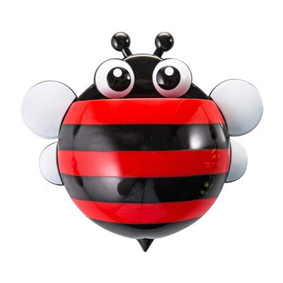 Support mural de rangement en forme d'escargot | Mignon Kawaii abeille et escargot, support mural pour brosse à dents, étagère de salle de bains, organisateur pour l'entretien ménager, ventouse forte,: 01