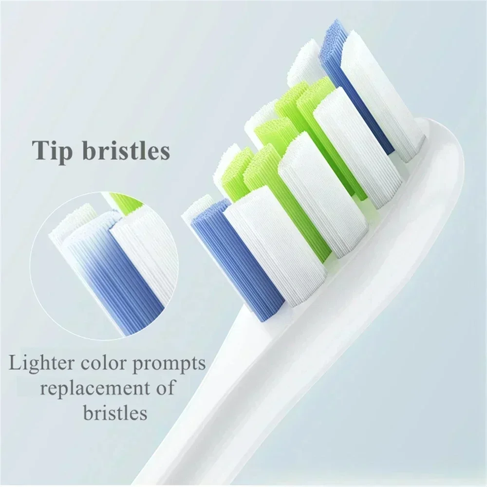 3 PCS Replacement Brush Heads For Oclean X/ X PRO/ Z1/ F1/ One/ Air 2 /SE Sonic Electric Toothbrush DuPont Soft Bristle Nozzles