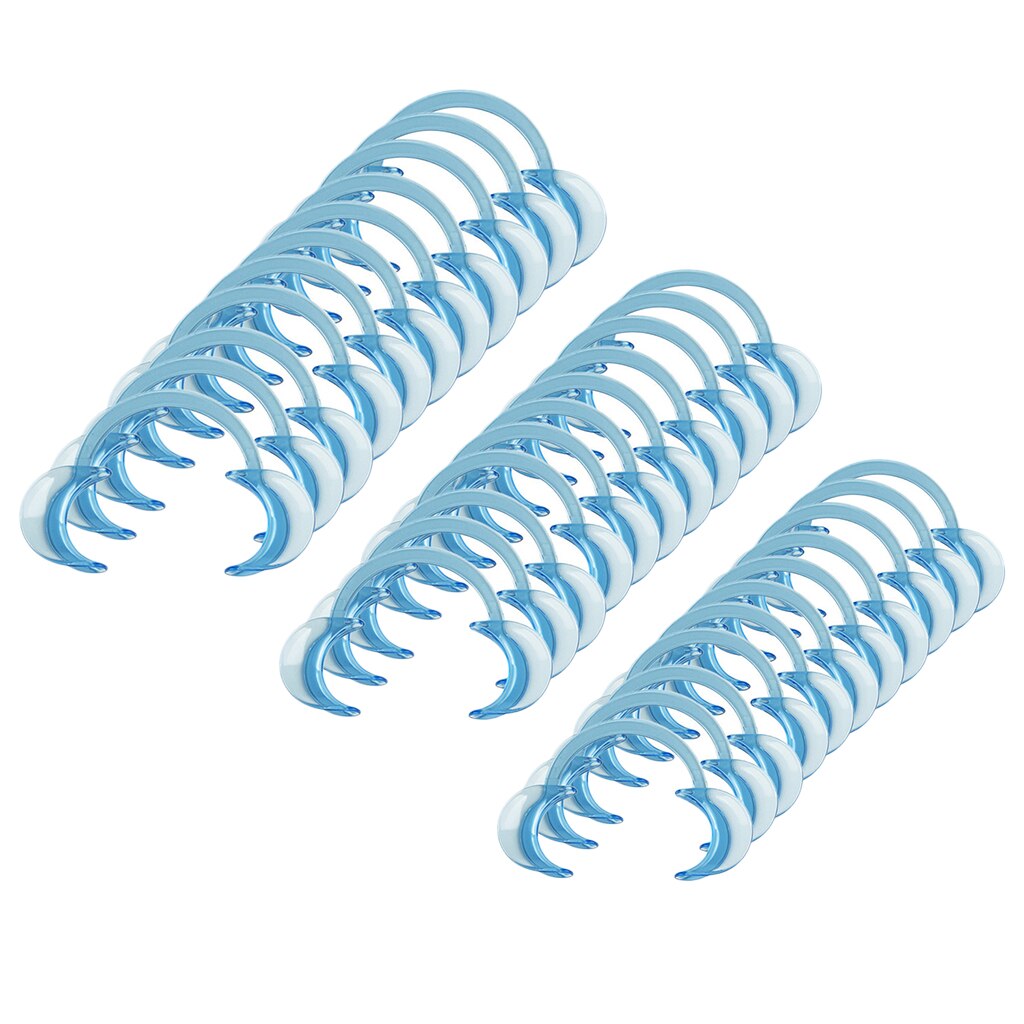 Écarteur de joues en plastique, soins buccaux, ouvre-bouche pour le jeu, 10x