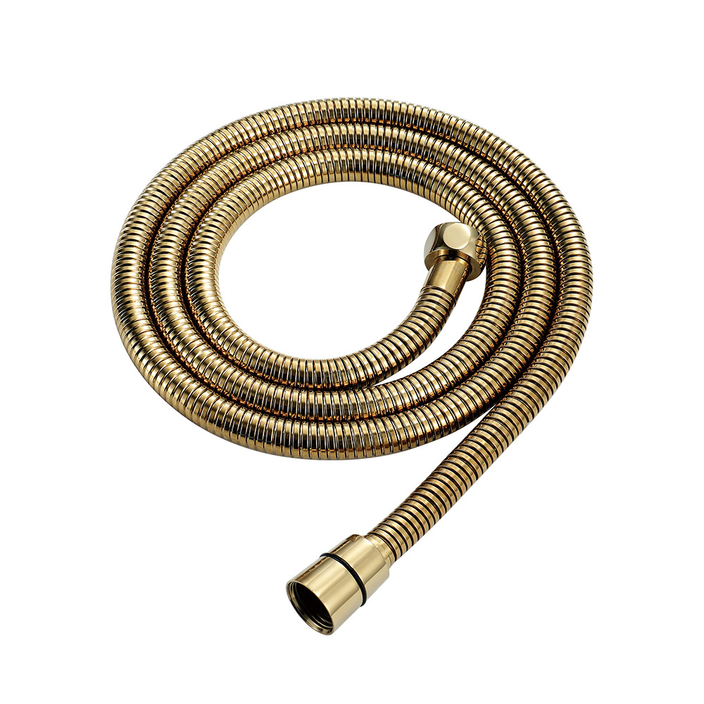 1.5m Bathroom Shower Hose, Multi-color Stainless Steel Hose, Copper Double Buckle Shower Hose Shower Accessories Shower Hose: G