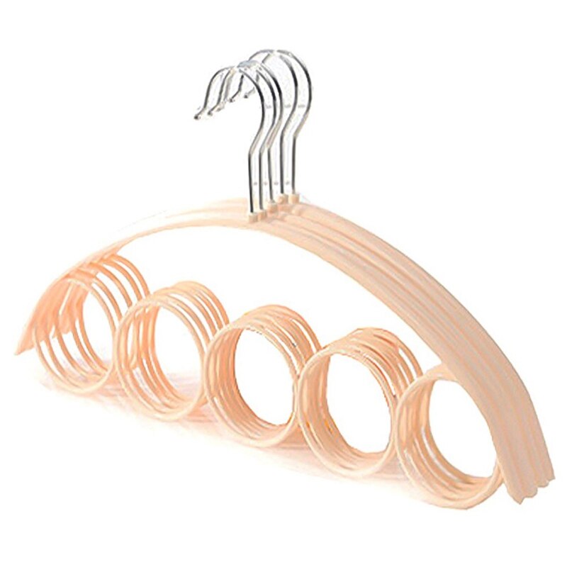 Sjaal hanger riem stropdas 5 ring rek organizer houder haak display hanger 41*23cm