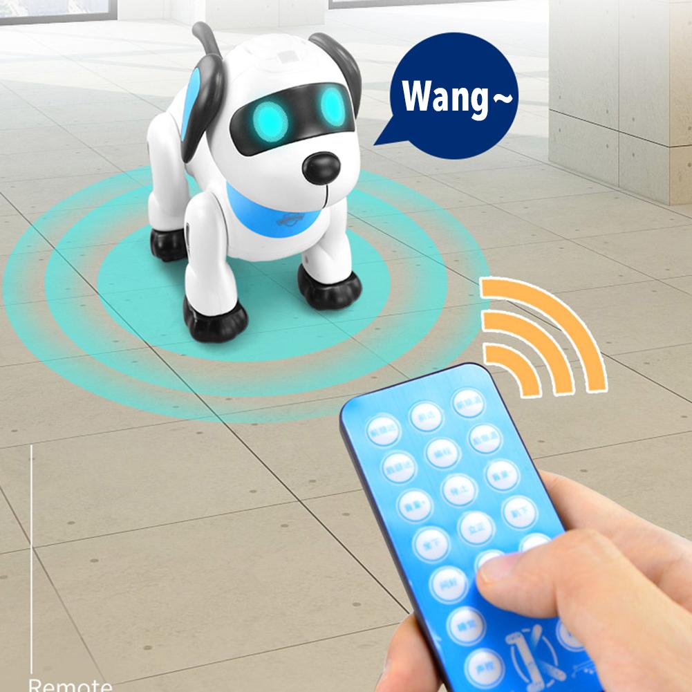 Electronic Pet Remote Control Smart Robot Dog Puppy Programable Intelligent Sing Dance Voice Control Robot Dog Toy For Kids