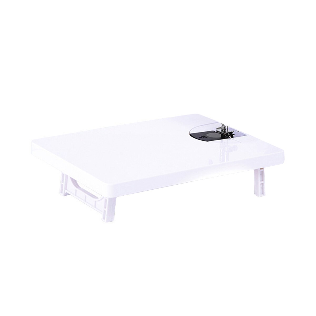 Sewing Machine Portable Desktop Mini Handheld Stitch Sew needlework Clothes Fabrics Electric Sewing Machine for Home with light: Extension Desk