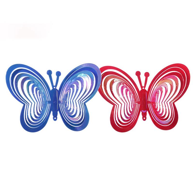 Wind Chimes Spinning Wind Chime for Outdoor Hanging Garden Balcony Balloon Butterfly and Bird Windmill Decoration