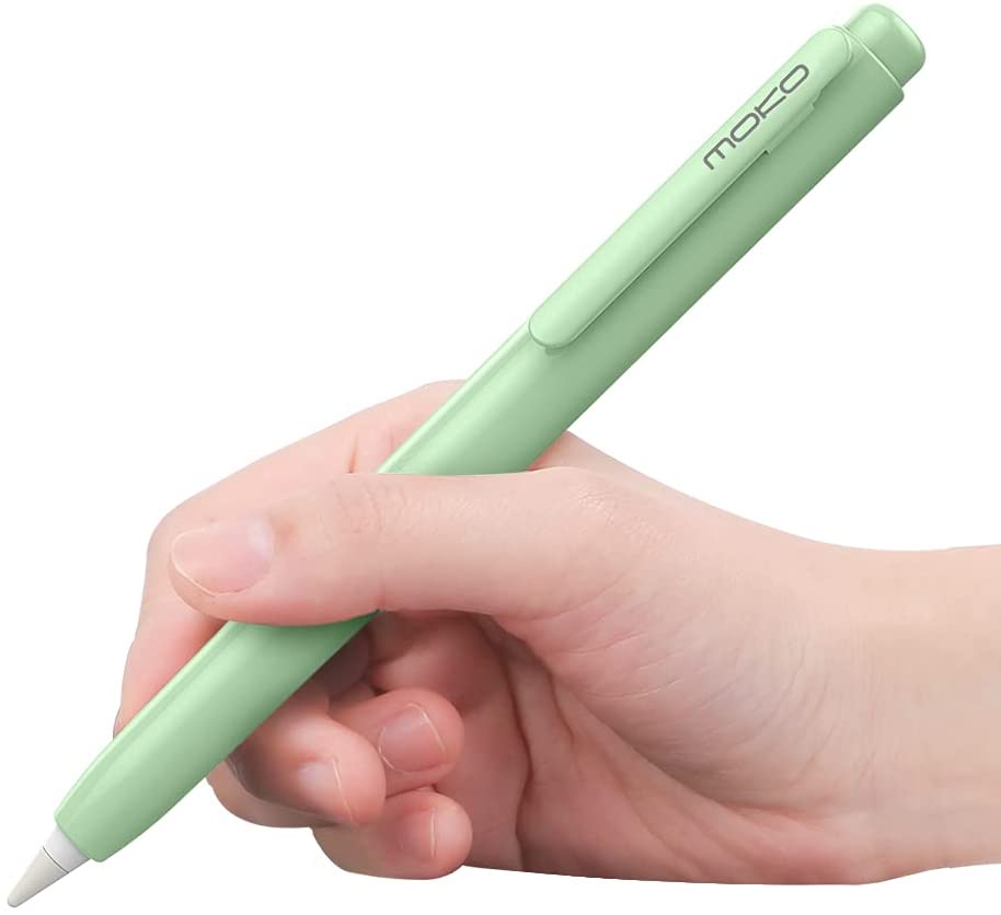 MoKo-funda con soporte para Apple Pencil de 2. ª generación, protección de punta retráctil, protege el iPad Pro, 11/12 pulgadas: Green