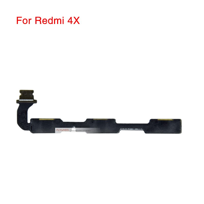 1pcs Power Button Flex Replacement For Xiaomi Redmi S2 3 3X 3S 4A 4X 5A 6A 7 5 Plus Note 5 6 Pro Mute Volume Control Side Switch: For Redmi 4X