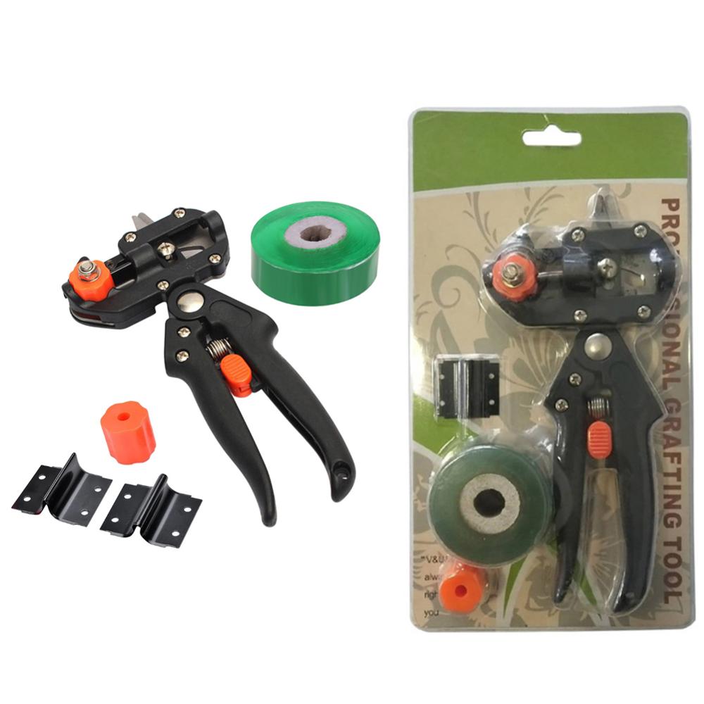 Plant Cut Nursery Garden Branch Cutter Scissor Shear floristry grape Secateur Fruit Tree pruner pruning vine Seedle Graft Tool: add Grafting Tape