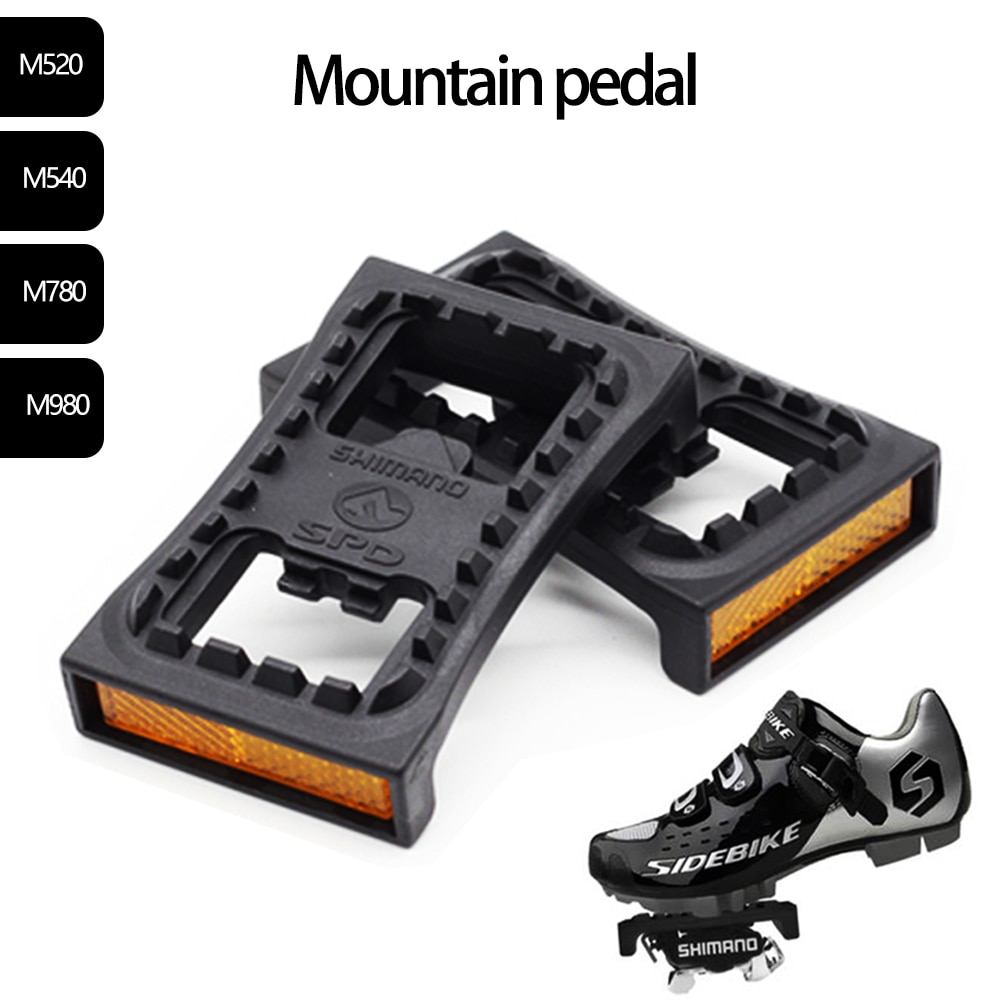 Sm -pd22 spd kloss flat  pd22 pedal mtb mountainbike pedal til  m520 m540 m780 m980 klippløse pedaler