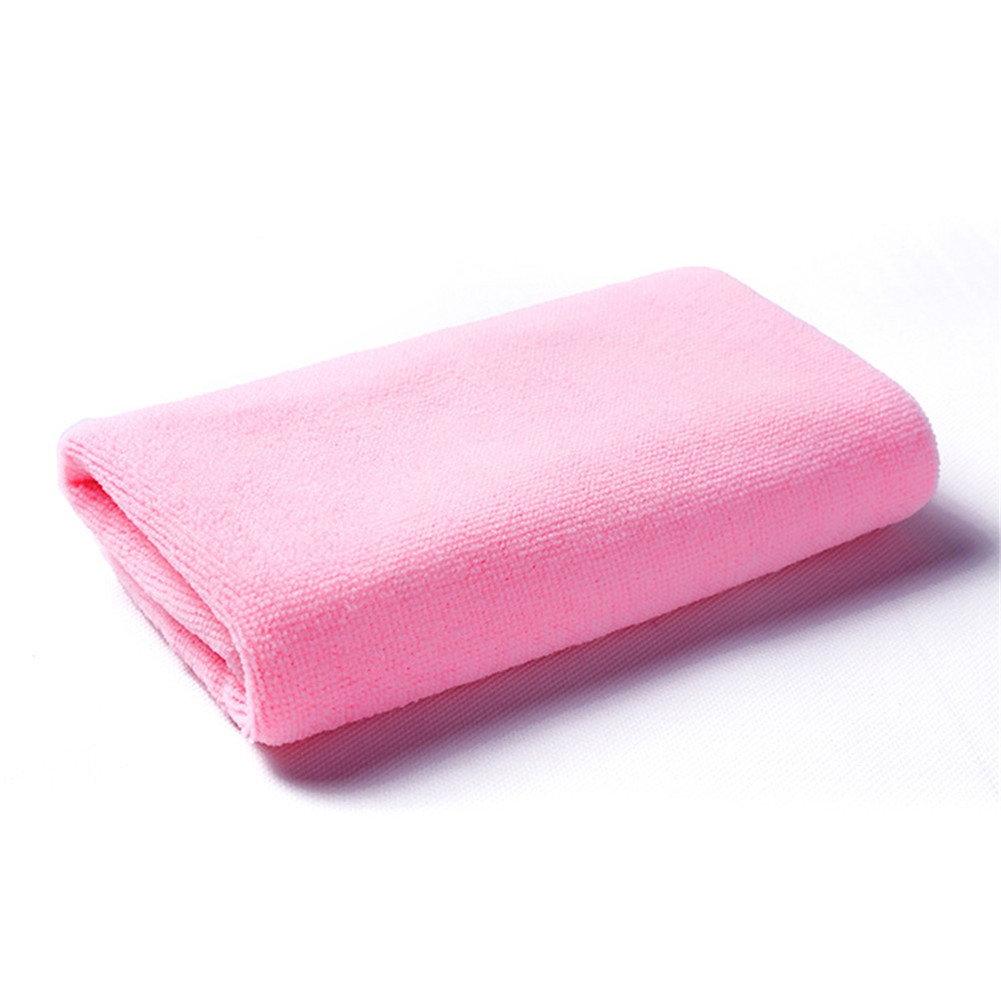 Willekeurige Kleur Gemengde Kleur 25*25 Microfiber Handdoek 30*70 Car Cleaning Handdoek Dagelijks Microvezel Reinigingsdoekje