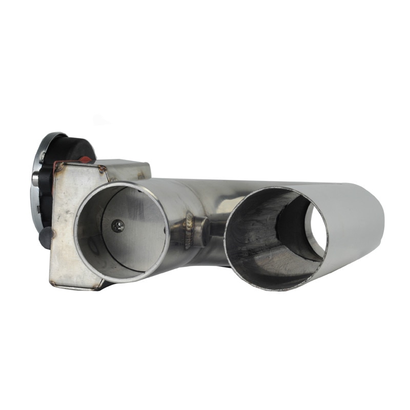 2 2.25 2.5 2.75 3 inch Stainless Steel Y Pipe cutout Electric Exhaust Cutback Down Pipe exhaust bypass valve switch button