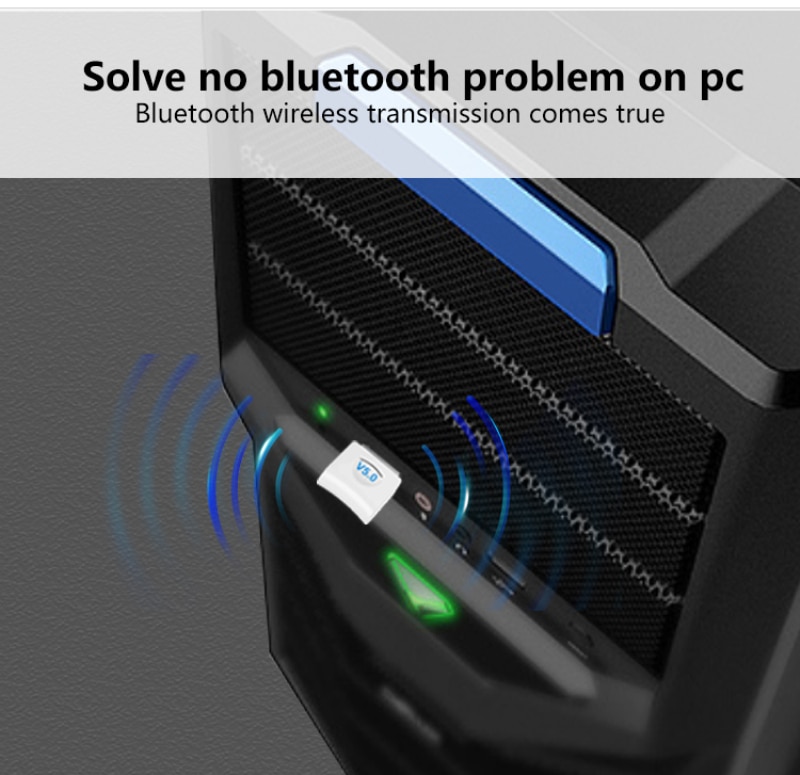 Draadloze USB Bluetooth Audio Adapter voor tablet PC Bluetooth USB Bluetooth 5.0 Adapter transfer tekst Bluetooth Zender