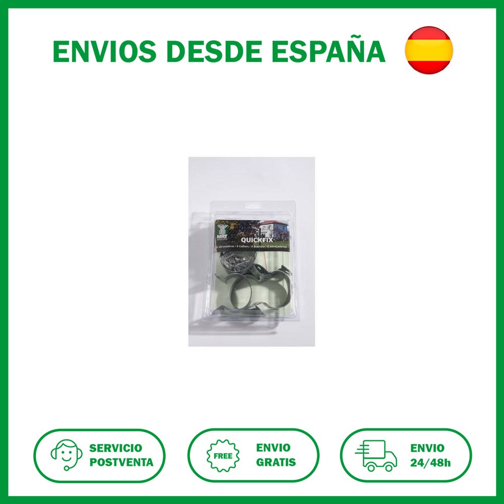 Abrazadera Poste Quickfix(Bl4U) Mrt Galvanizado