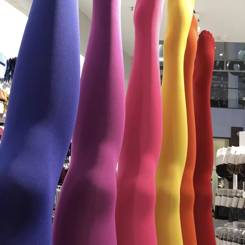 Pantimedias sexys de terciopelo 50D para mujer, medias cálidas de Color caramelo, Multicolo, superelásticas, talla grande, primavera y otoño, 120kg