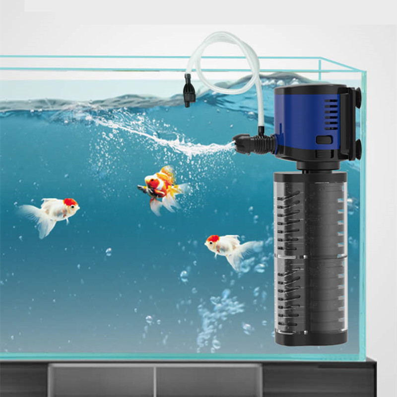 3 in 1 Filter für Aquarium Aquarium Filter Mini Aquarium Filter Aquarium Sauerstoff Tauch Wasserfilter