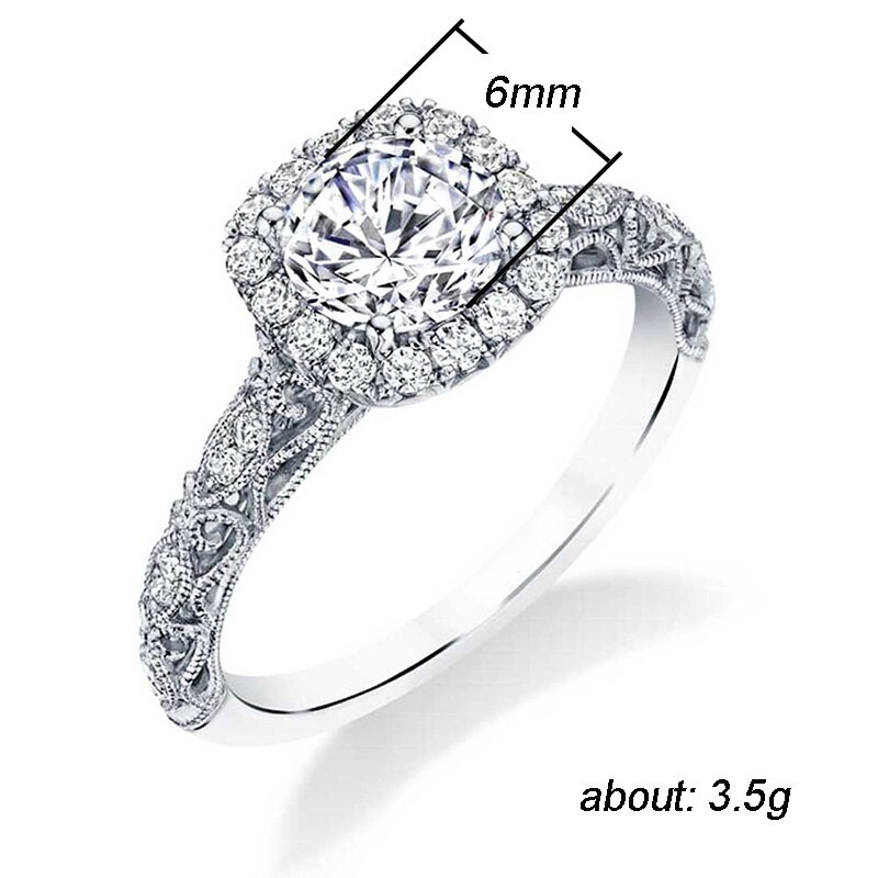 Huitan classico Nobile Anello di Cerimonia Nuziale Brillante con Zircone Cubico di Pietra Alla Moda Abbastanza di Fidanzamento Delle Donne Accessori Dei Monili Anello