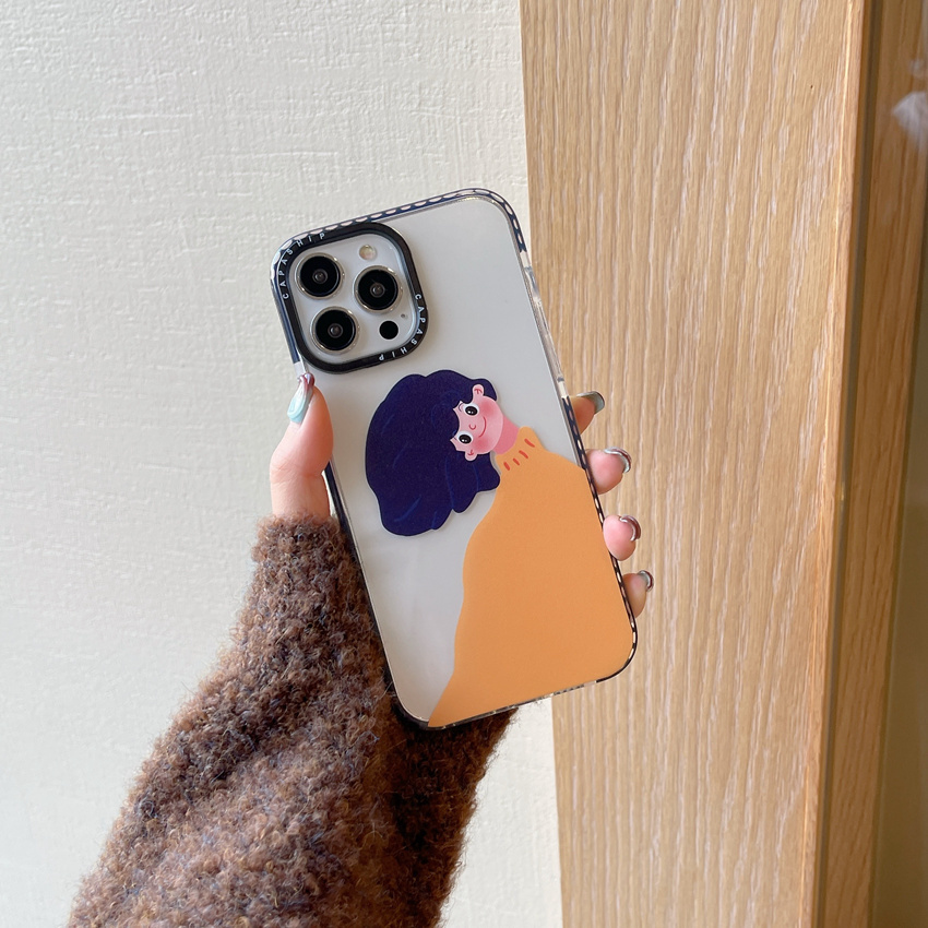 Bonita funda de TPU suave a prueba de golpes para iPhone, 15, 14, 13, 12, 11 Pro, X, XS, XR, Max, 7, 8 Plus, SE , 2022