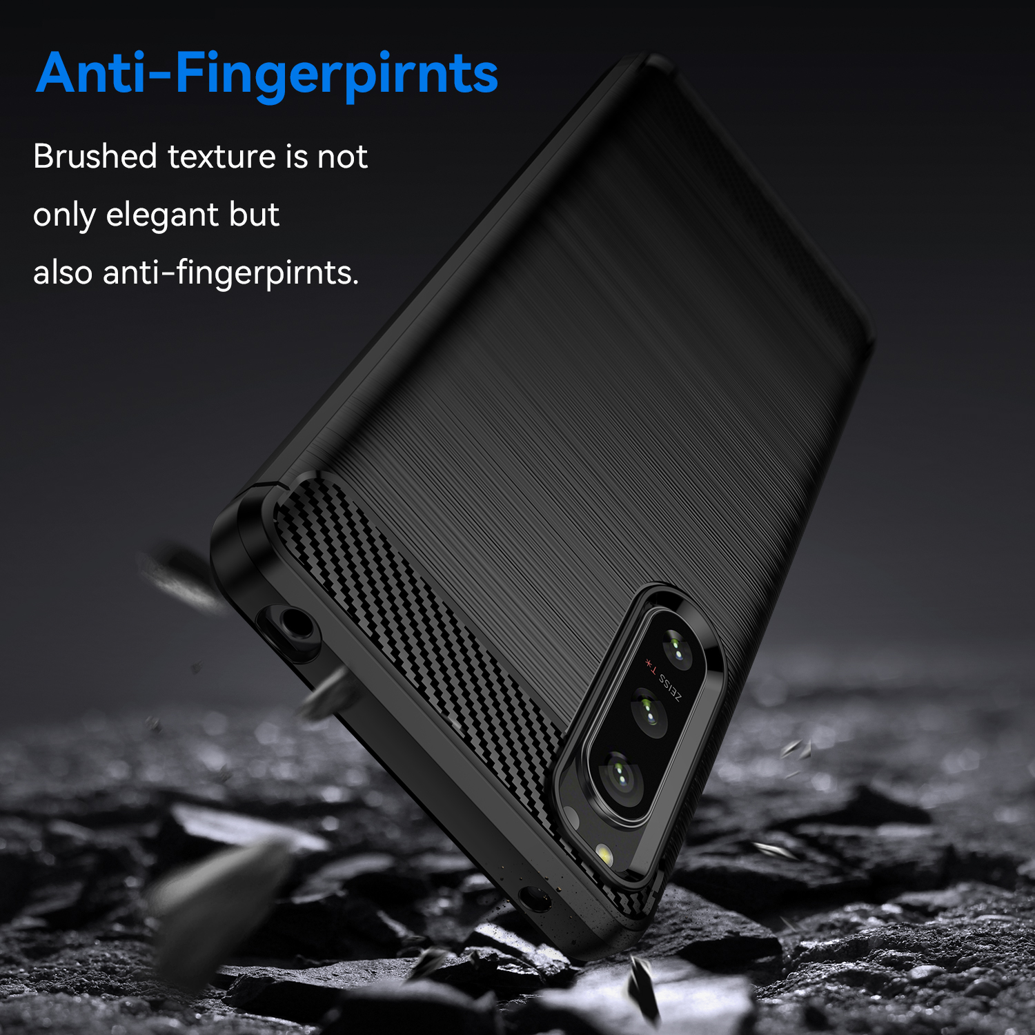Para Sony Xperia 5 IV funda Xperia 5 IV cubierta a prueba de golpes suave silicona teléfono parachoques para Sony Xperia 5 IV III II 5 Fundas 6,1 pulgadas