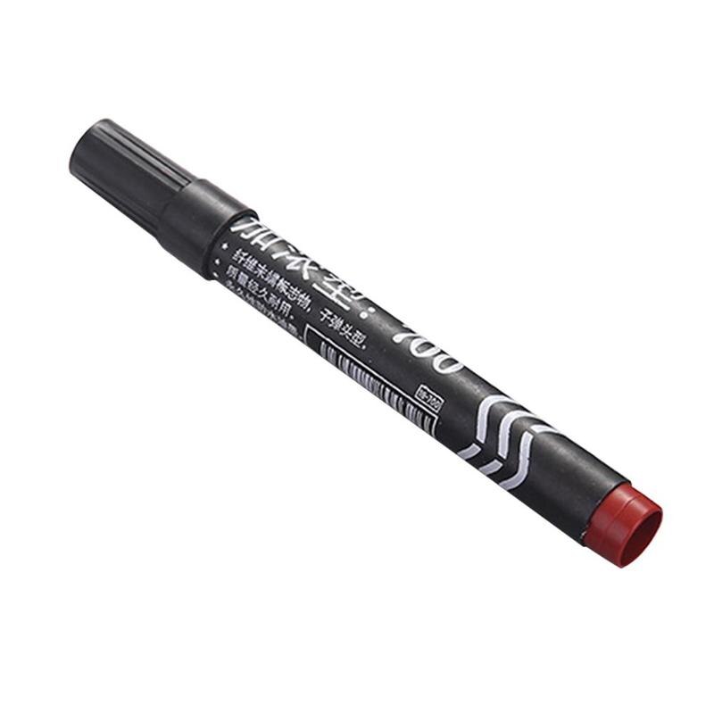 Mark stud onuitwisbare marker pen haaklijn schrijfvaardigheid en vervagen kleurbenodigdheden voor studenten schoolofficier helder kantoor  c4 k 6