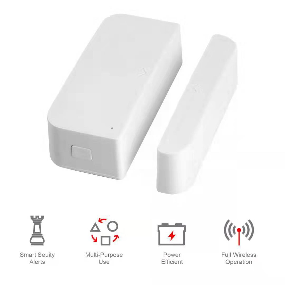Tuya Wireless Door And Window Sensor Intelligent Linkage Equipment Intelligent Sensor Compatible With Alexa and Google Home