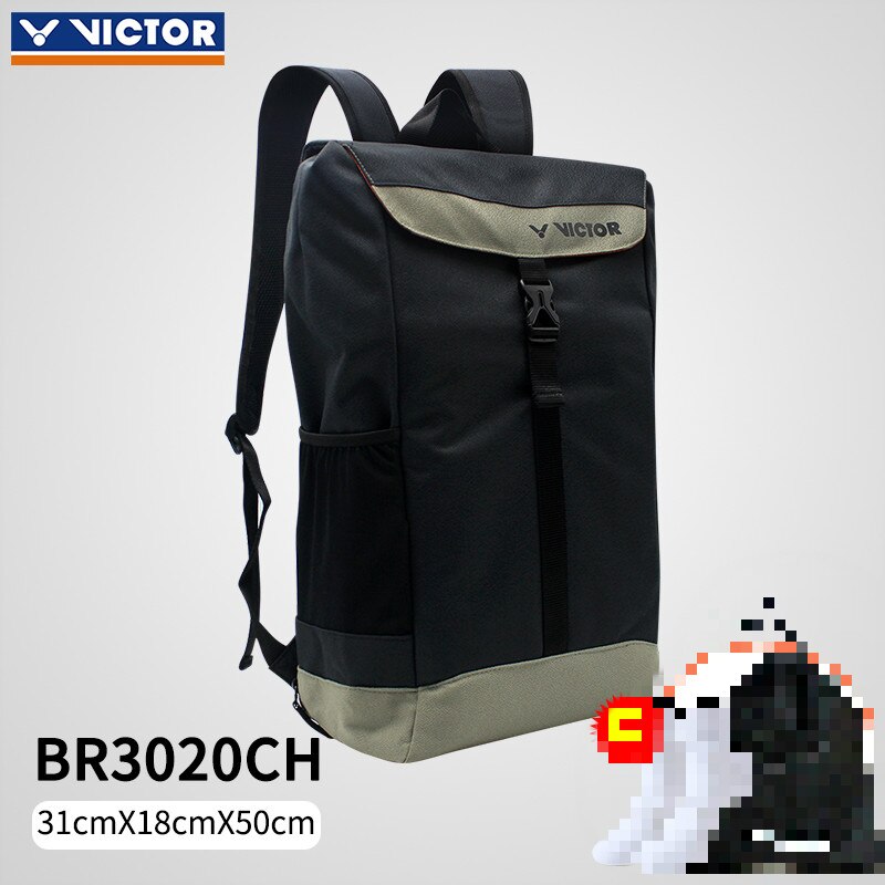 Original VICTOR Badminton racket Bag Backpack Men and Women Victor Waterproof Sports Bag BR3009 with