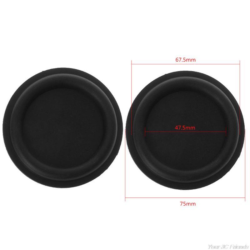 2 stk 75/90/92/139mm audio bas membran vibrationsmembran passiv radiator højttaler reparationsdele til gør-det-selv-hjem  o27 21: 75mm