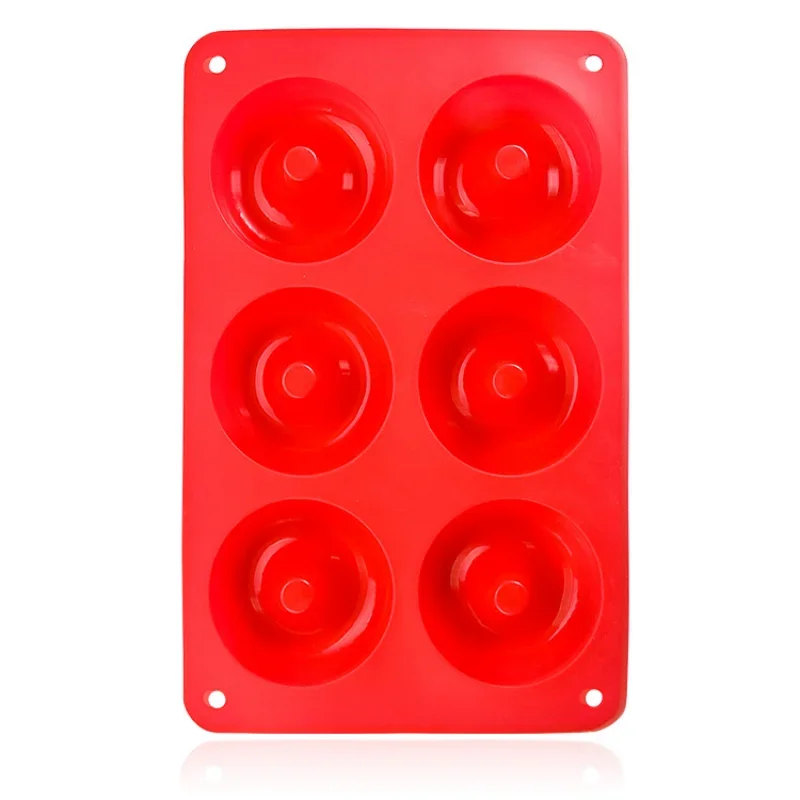 Silikone non-stick bageform til donuts, chokolade, wienerbrød, brød, kage og dessertværktøj