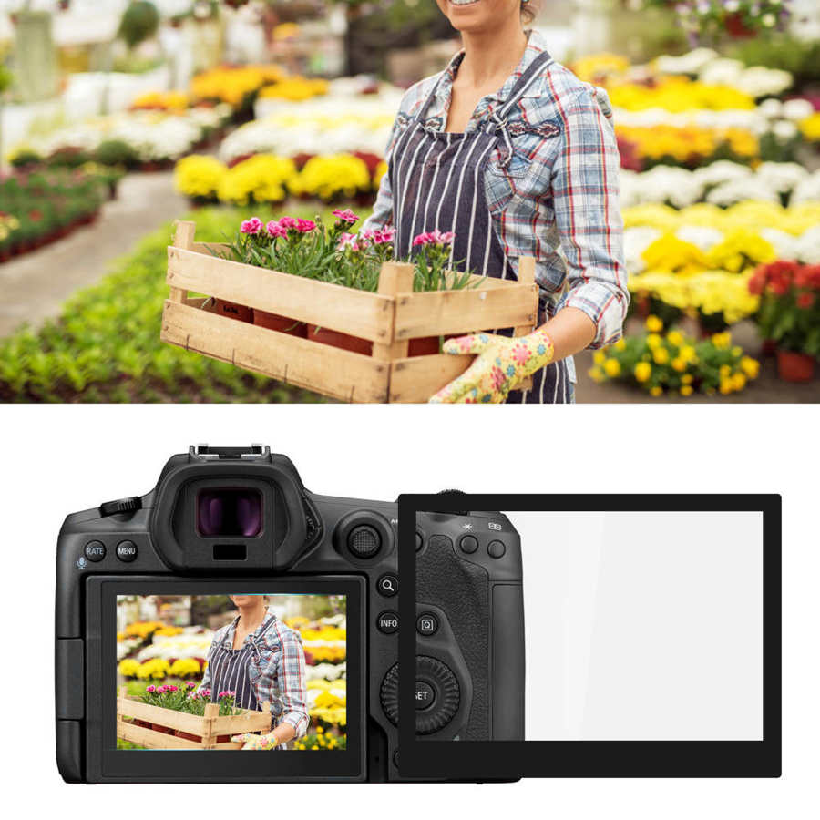 Lcd-scherm Camera Gehard Bescherming Film Cover Fit Voor Canon EOS-R5 Camera Camera Screen Bescherming Film