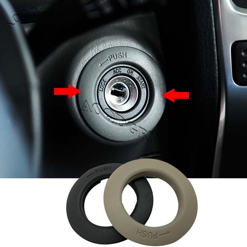 Ignition Switch Key Hole Trim Ring Bezel For Toyota Prado LC120 FJ120 2003 Replace