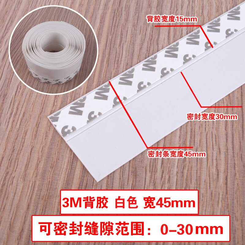 Clear Weather Strip Self Adhesion Strip Roll Door Windows Sealing Strip Indoor Waterproof Warm-keeping Strip Soundproof Tape