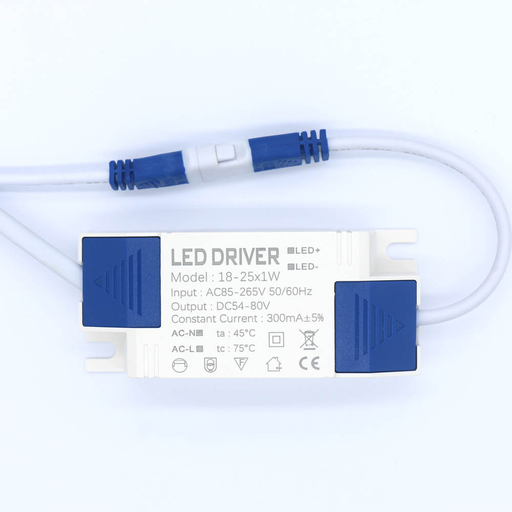 LED Power Supply Driver 1W 3W 4W 7W 8W 12W 18W 25W 36W 300mA Lighting Transformers For LED Power Light Panel Light Downlight DIY: 18-25W DC54-80V